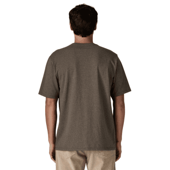 Koszulka z krótkim rękawem Patagonia Shop Sticker Pocket Responsibili-Tee Men Marlow Brown