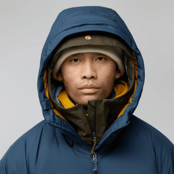 Kurtka Fjällräven Bergtagen 130 Insulation Jacket Men Mountain Blue-Mustard Yellow