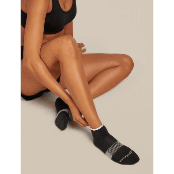 Skarpety Icebreaker Multisport Light Mini Women Black/Snow/Metro HTHR