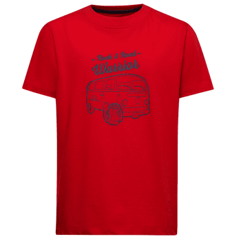 Koszulka z krótkim rękawem La Sportiva VAN T-SHIRT Kids Mountain Red/Night Sky