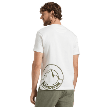 Koszulka z krótkim rękawem La Sportiva EIGHTIES LOGO T-SHIRT Men Chalk/Cypress