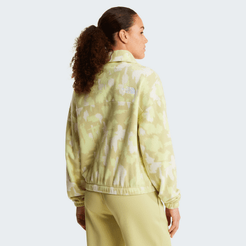 Bluza The North Face MOUNTAIN ATHLETICS FLEECE 1/4 ZIP-PRIN Women MKO LEMON MIST PAINTED MOUNTAINS PRINT