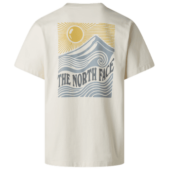 Koszulka z krótkim rękawem The North Face Mountain Escape Relaxed Short Sleeve Tee - Graphic Men WHITE DUNE