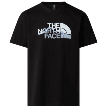 Koszulka z krótkim rękawem The North Face Mountain Line Regular Short Sleeve Tee - Graphic Men TNF BLACK