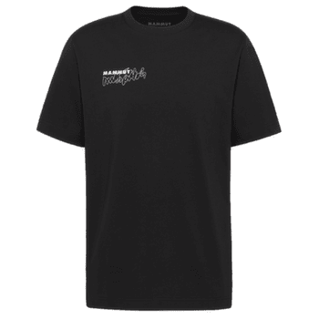 Koszulka z krótkim rękawem Mammut MAMMUT BASE T-SHIRT MEN MULTI-PITCH black 0001