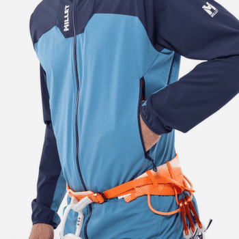 Bunda Millet KAMET XCS LIGHT HOODIE Men CORONET BLUE/SAPHIR