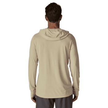 Koszulka z długim rękawem Patagonia Cap Cool Ultra Hoody Men Pumice - Dyno White X-Dye
