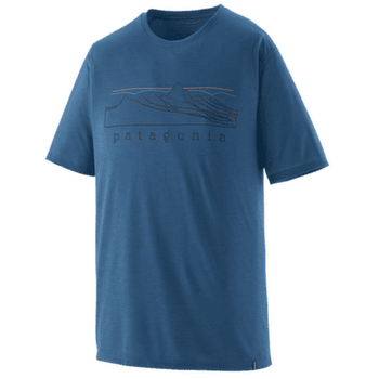 Koszulka z krótkim rękawem Patagonia Cap Cool Trail Shirt – Stratapeaks Men Aquatic Blue
