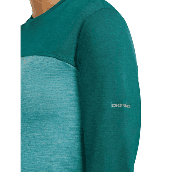 Koszulka z długim rękawem Icebreaker Merino 125 Cool-Lite™ Sphere LS Tee Colour Block Women TIDALTALHTHR/TIDALTEAL/CB