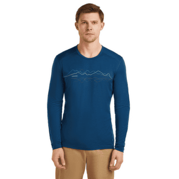 Koszulka z długim rękawem Icebreaker Merino 200 Oasis LS Crewe Icebreaker Men ATLANTIS
