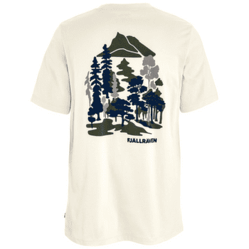 Koszulka z krótkim rękawem Fjällräven SWEDISH FOREST T-SHIRT MEN Chalk White