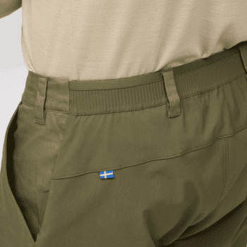 Spodnie Fjällräven ABISKO HYBRID TRAIL TROUSERS ZIP-OFF MEN Laurel Green
