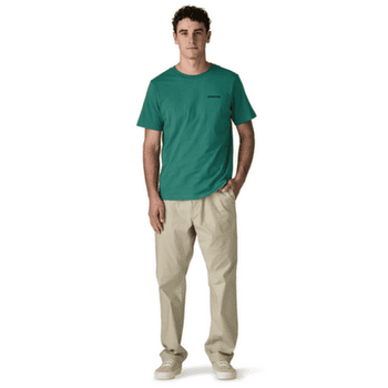 Koszulka z krótkim rękawem Patagonia P-6 Logo T-Shirt Men Undyed Natural