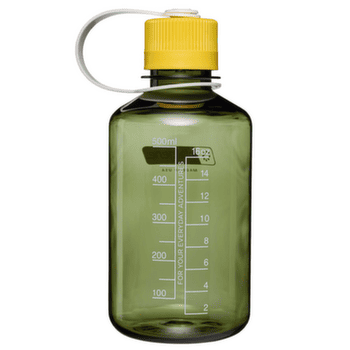 Butelka Nalgene Narrow-Mouth 500 mL Sustain Oil Green w/Freesia