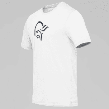 Koszulka z krótkim rękawem Norrona femund equaliser merino T-Shirt Men Snow White