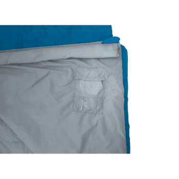 Śpiwór Grüezi bag Wolle Almhütte 195 True Blue