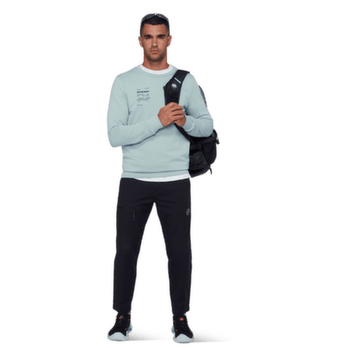 Bluza Mammut MAMMUT CORE ML CREW NECK MEN VERT nebla
