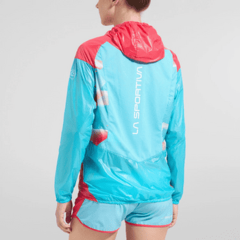 Kurtka La Sportiva BRIZA WINDBREAKER Jacket Women Hibiscus/Malibu Blue