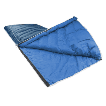 Śpiwór Grüezi bag DownWool Two in One Comfort 2.0 Rechts Night Blue