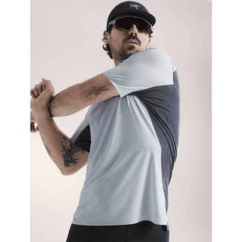 Koszulka z krótkim rękawem Arcteryx Norvan Downword Logo SS Men Alpine Blue / Dk Strat