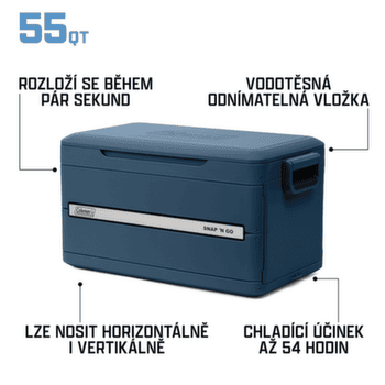 Lednička Coleman SNAP-N-GO 35QT COLLAPSIBLE COOLER