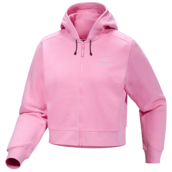 Bluza Arcteryx Emblem Fleece Full Zip Crop Hoody Women Pineberry
