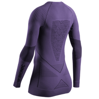 Koszulka z długim rękawem X-Bionic Energy Accumulator 4.0 Shirt Round Neck Women MIDNIGHT AURA