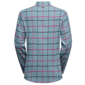 Koszula z długim rękawem La Sportiva RAMBLER LIGHT FLANNEL SHIRT Women Limestone/Night Sky