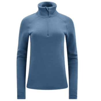 Pulower Aclima FleeceWool V2 Polo zip Women Blue Fusion