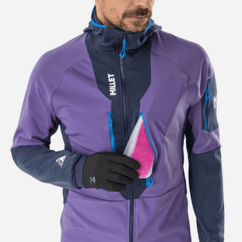 Kurtka Millet PIERRA MENT HOODIE MEN BOTTLE/BLACK