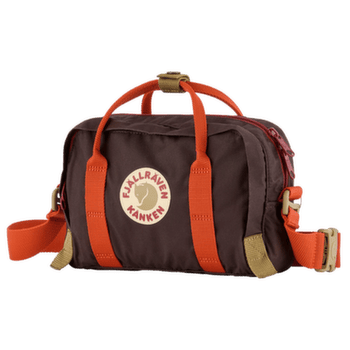 Torba Fjällräven Kanken Koncept Crossbody Black Oak-Rowan Red