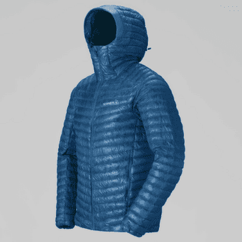 Kurtka Norrona trollveggen down800 super light Hood Men Dark Blue