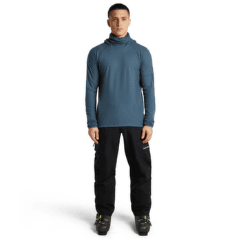 Bluza Icebreaker Merino 400 RealFleece™ Grid Blackridge Pullover Hoodie Men Abyss