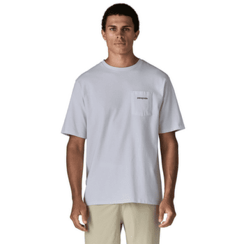 Koszulka z krótkim rękawem Patagonia Boardshort Logo Pocket Responsibili Tee Men Blue Sage