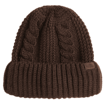 Czapki The North Face OH MEGA BEANIE WOMEN NMF DARK CHESTNUT