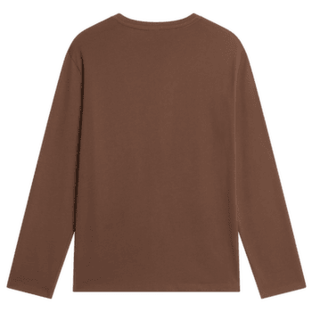 Bluza The North Face TNF ESSENTIAL SIMPLE DOME RELAXED LONG SLEEVE WOMEN SMOKEY BROWN