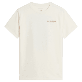 Koszulka z krótkim rękawem The North Face MONTE REGULAR SHORT SLEEVE TEE-GRAPHIC WOMEN WHITE DUNE