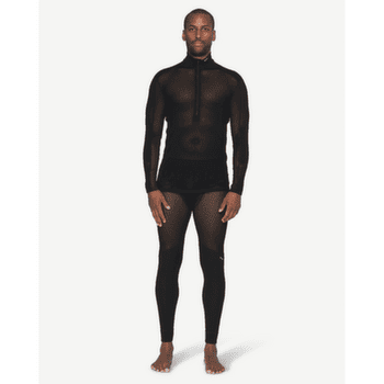 Pulower Devold Wool Mesh Pro Zip Neck Man 950A BLACK
