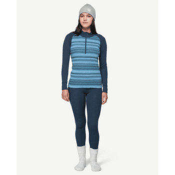 Koszulka z długim rękawem Devold Signature Merino 230 Zip Women 010A RAW WHITE
