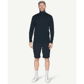 Koszulka z długim rękawem Devold Breeze Plus Merino 200 Zip Neck Men 284A INK