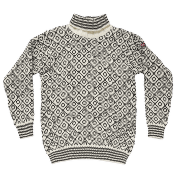 Sweter Devold Svalbard Sweater High Neck Men 020A OFFWHITE/ANTH.