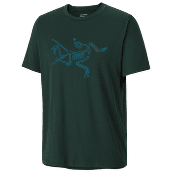 Koszulka z krótkim rękawem Arcteryx Cormac Logo SS Men Dark Jade / Aqua