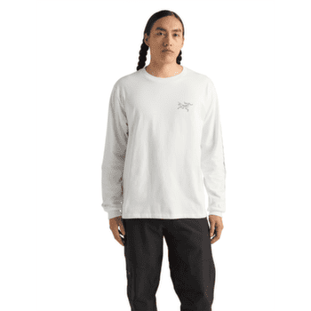 Koszulka z długim rękawem Arcteryx Kragg Cotton Dream State LS Men White Light / Violec