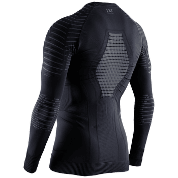 Koszulka z długim rękawem X-Bionic Invent® 4.0 Shirt Round Neck Men Black/Charcoal