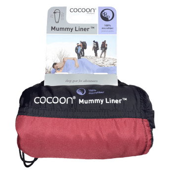 Wkładka do śpiwora Cocoon MummyLiner (MFM96) cranberry