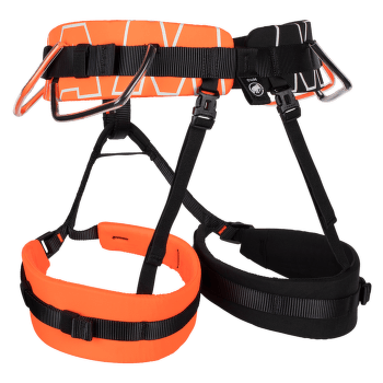 Siodło Mammut 4 Slide Harness vibrant orange-black 2238