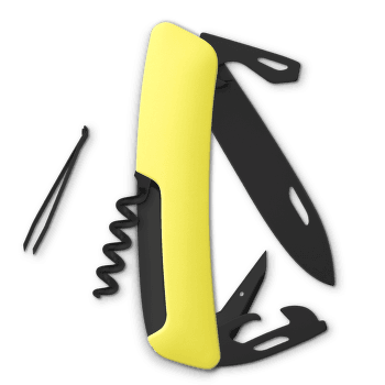 Nóż Swiza D03 Allblack Standard Moss