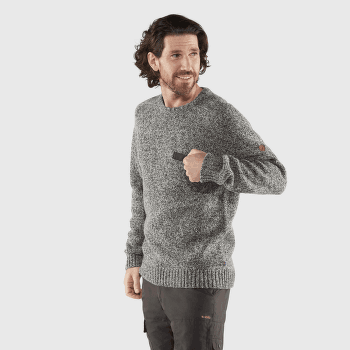 Sweter Fjällräven Lada Round-neck Sweater Men Chalk White