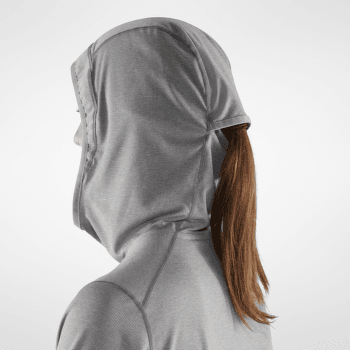 Koszulka z długim rękawem Fjällräven Abisko Sun-hoodie Women Port
