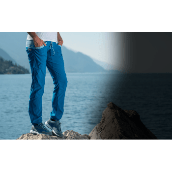 Spodnie La Sportiva MANTRA PANT Women Black/Hibiscus